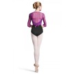 Bloch Z2916 dames wikkelvest half transparant roze achterkant