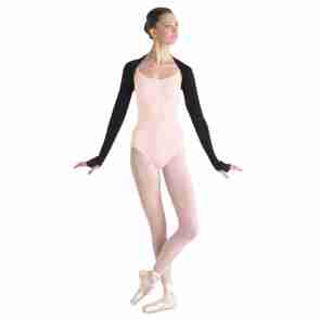 Bloch Dames Warme Bolero M1105 met duimgaten