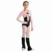 Bloch CZ09898 meisjes balletvest lange mouwen roze