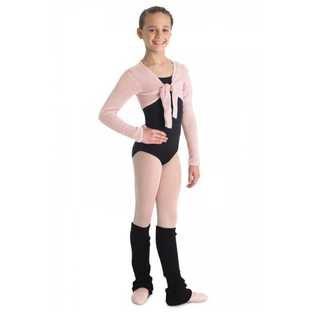 Bloch CZ09898 meisjes balletvest lange mouwen roze