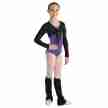 Bloch CZ09898 meisjes balletvest lange mouwen zwart 