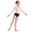 Bloch CZ5407 meisjes overslag balletvest met lange mouwen roze