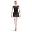 Bloch R2931 dames ballet rok met polkadots zwart elastische boord