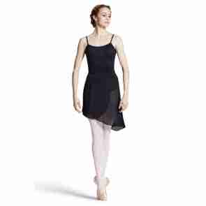 Bloch Dames Asymmetrische Ballet Omslagrok R8811 Maroney