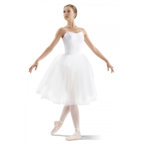 Bloch-LD137LT-dames-zachte-ballet-tutu-wit