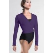 Wear Moi Menuet Dames balletvest donkerpaars