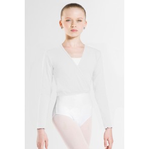 Wear moi carmen meisjes balletvestje wit