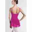 Wear Moi Dames Ballet Jurk Colombine fushia achter