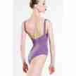 paars Dames BalletPak wear moi Mabel V-rughals