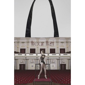 Dames Ballet Tas Ballerina print DIV102 wear moi