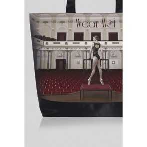 Wear Moi Dames Ballet draag Tas DIV102 ballerina