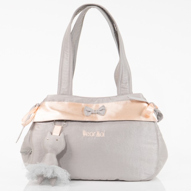 Wear moi meisjes ballet tas Div67 grijs 