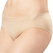 Capezio Lage comfortabele Naadloze Slip Dans Ondergoed dames nude