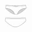capezio huidskleur slip