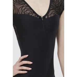 Wear Moi Dames Balletpakje met rits Grenat