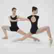 Wear Moi Dixie dames balletpak met open rug en gaas