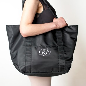 Russian Pointe DansTas RP Tote zwart op de schouder