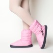 Russian Pointe gewatteerde WarmUp Booties roze voor warme voeten tijdens balletles