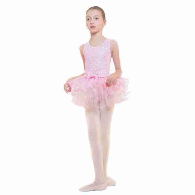 Sansha Twinkel Roze Balletkleding voor Meisjes met Rok