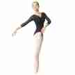 Sansha Mila Dames Balletpak met Lage Rug en V-Hals