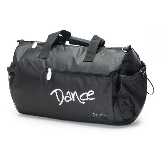 Sansha KBAG22 Zwarte Unisex Sporttas met Dance print