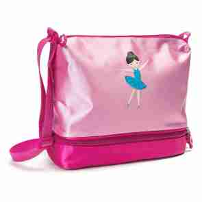Sansha Roze Ballerina Tas met Verschillende Vakken