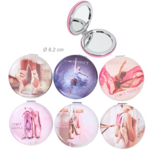 Alista Zakspiegeltje met Ballet Afbeelding eco leer F980072