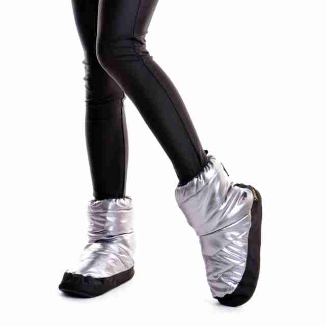 Sansha ballet Warm-up Bootie WOOD TIBET zilver