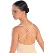 SoDanca dames body RDE8099 voor onder danskleding met kruisende rugbandjes