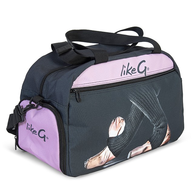 LikeG Sporttas met Spitzen Afbeelding en Logo