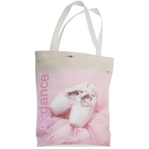 Ballet draagtas met Spitzen print Kunstleer Alista