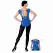 Capezio CAPE4964 blauw balletpak met bijzondere rug 