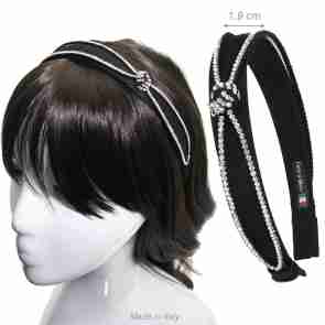 Alista Haarband met Strass-boog