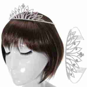 Alista Tiara Kroontje met Strass Steentjes