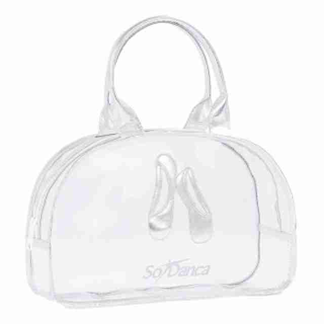 sodanca zilveren kleur doorzichtige kleine ballet tasje bg-662