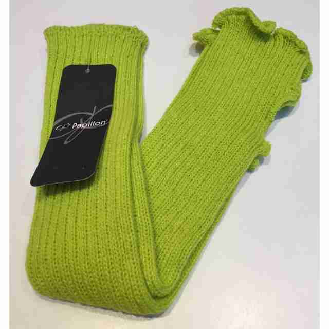 Papillon PA7070 enkelwarmer fluo geel groen 