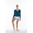 Artiligne Cama ballettop lange mouwen turquoise