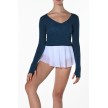 Artiligne Pulma crop top v-hals voor dans en ballet