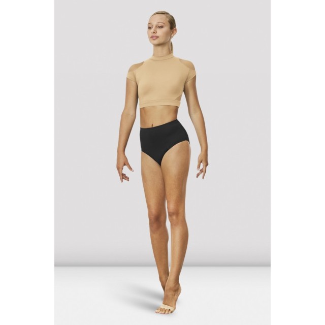 Bloch Z7830 dames ballet top beige voorkant