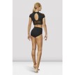 Bloch Z7830 dames ballet top zwart achterkant 
