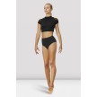 Bloch Z7830 dames ballet top zwart voorkant 