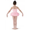Bloch CL7207 meisjes tutu jurkje roze spaghettibandjes achterkant 