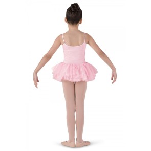 Bloch CL7207 meisjes tutu jurkje roze spaghettibandjes achterkant 