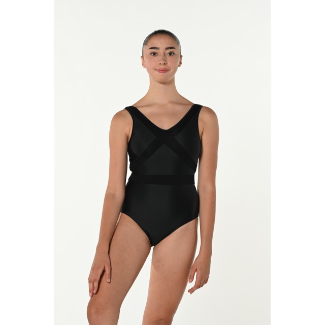 Artiligne Elea mouwloos Balletpakje zwart