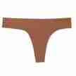 Capezio Naadloze String mokka dames met een middelhoge taille