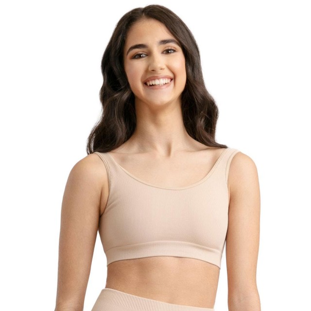 Capezio 11378W Seamless Rib Bra Top 