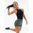 Capezio Naadloos Rib Short safari green