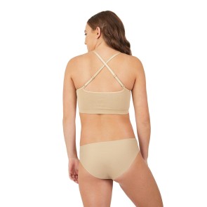 Capezio Seamless Convertible Longline Bra achterkant