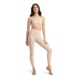 Capezio Seamless Rib Legging huidskleur voorkant