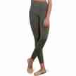 Capezio Seamless Rib Legging donkergroen